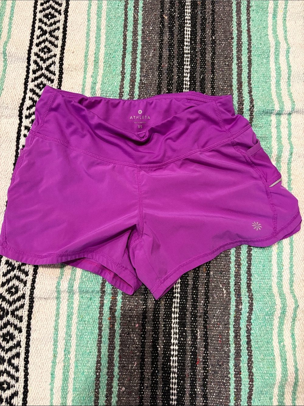 Athleta Vibrant Purple Women's Athletic Shorts